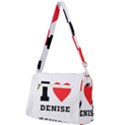 I love denise Front Pocket Crossbody Bag View2