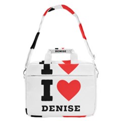 I Love Denise Macbook Pro 13  Shoulder Laptop Bag  by ilovewhateva