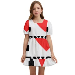 I Love Denise Kids  Short Sleeve Dolly Dress by ilovewhateva