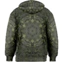 Mandala Rosette Kaleidoscope Floral Background Kids  Zipper Hoodie Without Drawstring View2