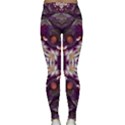 Rosette Kaleidoscope Mosaic Abstract Background Art Classic Yoga Leggings View2