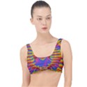 Colorful Spiral Abstract Swirl Twirl Art Pattern The Little Details Bikini Top View1