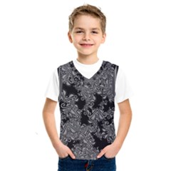 Modern Tribalism Elegance Print Kids  Basketball Tank Top by dflcprintsclothing