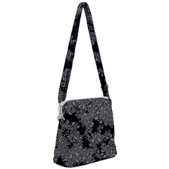 Modern Tribalism Elegance Print Zipper Messenger Bag by dflcprintsclothing