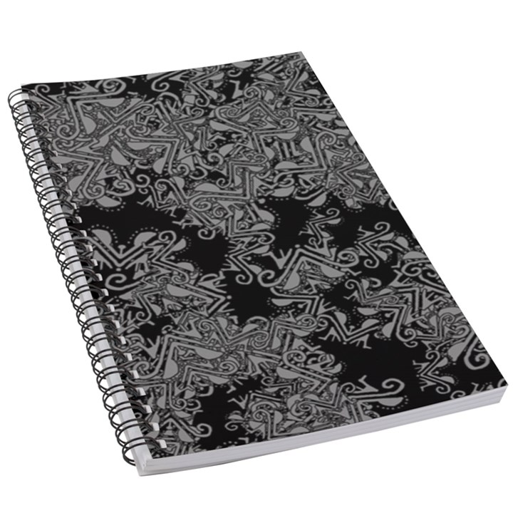 Modern Tribalism Elegance Print 5.5  x 8.5  Notebook