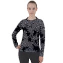 Modern Tribalism Elegance Print Women s Pique Long Sleeve Tee View1