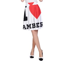 I Love Amber A-line Skirt by ilovewhateva