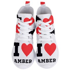 I Love Amber Women s Lightweight High Top Sneakers by ilovewhateva