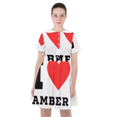 I Love Amber Sailor Dress by ilovewhateva