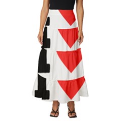 I Love Amber Tiered Ruffle Maxi Skirt by ilovewhateva