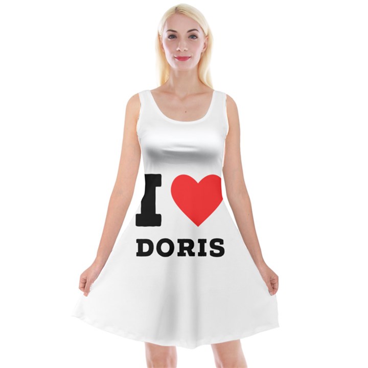 I love doris Reversible Velvet Sleeveless Dress