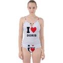 I love doris Cut Out Top Tankini Set View1