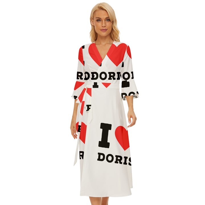 I love doris Midsummer Wrap Dress