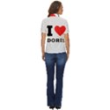 I love doris Women s Short Sleeve Double Pocket Shirt View4