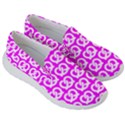 Pink Pretzel Illustrations Pattern Women s Lightweight Slip Ons View3