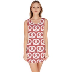 Trendy Pretzel Illustrations Pattern Bodycon Dress by GardenOfOphir