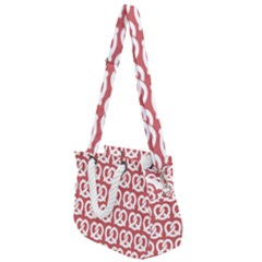 Trendy Pretzel Illustrations Pattern Rope Handles Shoulder Strap Bag by GardenOfOphir