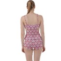 Trendy Pretzel Illustrations Pattern Boyleg Tankini Set  View2