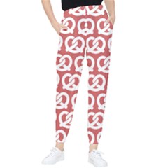 Trendy Pretzel Illustrations Pattern Women s Tapered Pants by GardenOfOphir