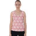 Chic Pretzel Illustrations Pattern Velvet Tank Top View1