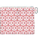 Chic Pretzel Illustrations Pattern Canvas Cosmetic Bag (XXXL) View2