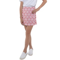 Chic Pretzel Illustrations Pattern Kids  Tennis Skirt by GardenOfOphir