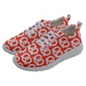 Coral Pretzel Illustrations Pattern Women Athletic Shoes View2