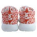 Coral Pretzel Illustrations Pattern Women Athletic Shoes View4