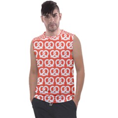 Coral Pretzel Illustrations Pattern Men s Regular Tank Top by GardenOfOphir