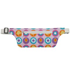 Chic Floral Pattern Active Waist Bag