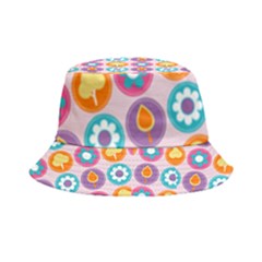 Chic Floral Pattern Inside Out Bucket Hat