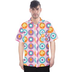 Chic Floral Pattern Men s Hawaii Shirt