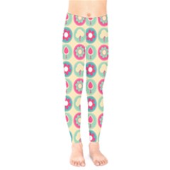 Chic Floral Pattern Kids  Leggings by GardenOfOphir