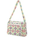 Chic Floral Pattern Front Pocket Crossbody Bag View1