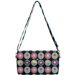 Chic Floral Pattern Removable Strap Clutch Bag by GardenOfOphir