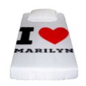 I love marilyn Fitted Sheet (Single Size) View1