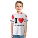 I love marilyn Kids  Sport Mesh Tee View1