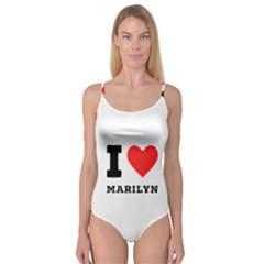 I Love Marilyn Camisole Leotard  by ilovewhateva