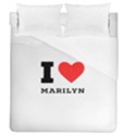 I love marilyn Duvet Cover (Queen Size) View1