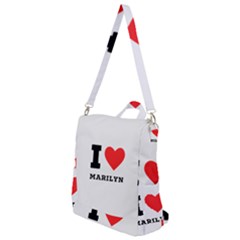 I Love Marilyn Crossbody Backpack by ilovewhateva