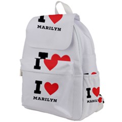 I Love Marilyn Top Flap Backpack by ilovewhateva