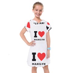 I Love Marilyn Kids  Drop Waist Dress by ilovewhateva