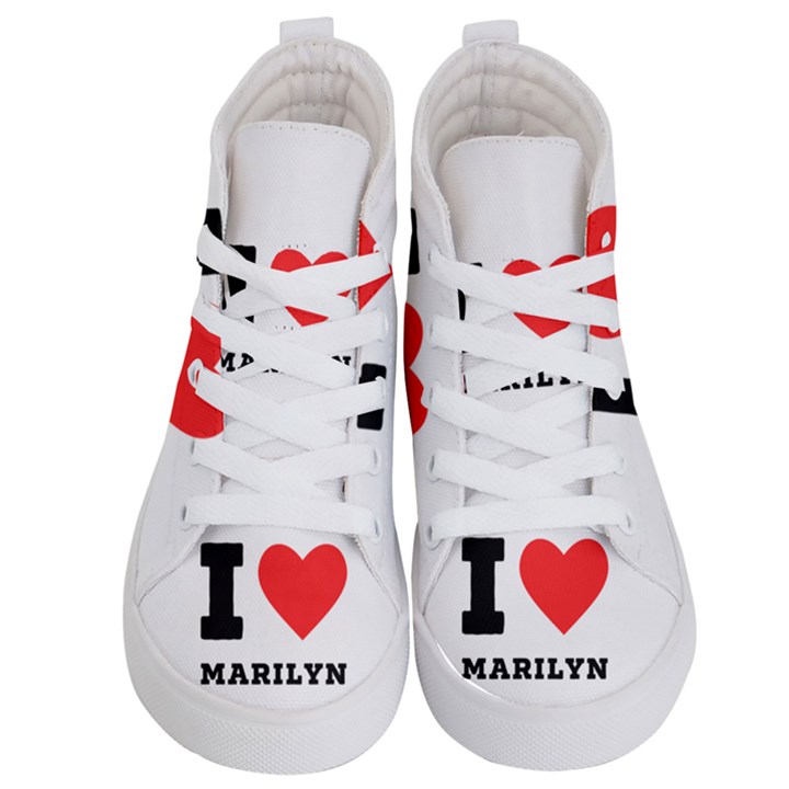 I love marilyn Kids  Hi-Top Skate Sneakers