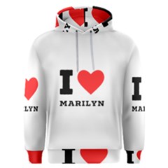 I Love Marilyn Men s Overhead Hoodie by ilovewhateva