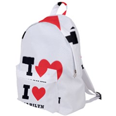 I Love Marilyn The Plain Backpack by ilovewhateva