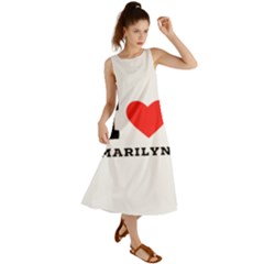 I Love Marilyn Summer Maxi Dress by ilovewhateva