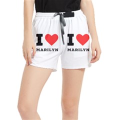 I Love Marilyn Women s Runner Shorts by ilovewhateva