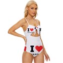 I love marilyn Knot Front One-Piece Swimsuit View3