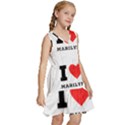 I love marilyn Kids  Sleeveless Tiered Mini Dress View3