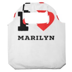 I Love Marilyn Premium Foldable Grocery Recycle Bag by ilovewhateva